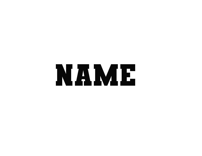 Region III Add Name to Apparel