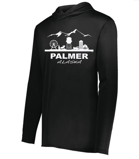 Palmer Skyline Performance Momentum Hoodie Long Sleeve Tee