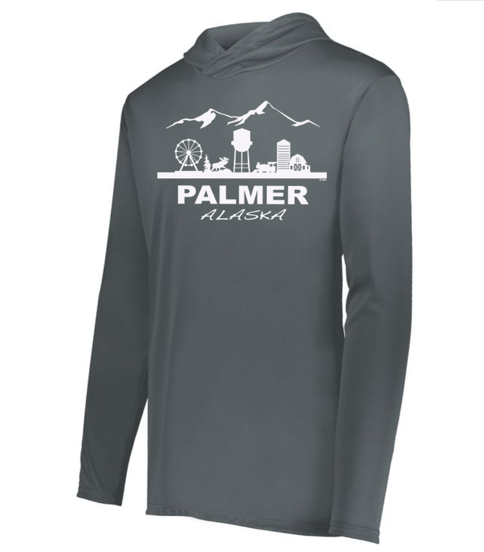 Palmer Skyline Performance Momentum Hoodie Long Sleeve Tee
