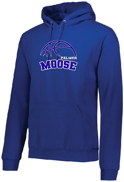 Palmer Moose Basketball Cotton Hoodie