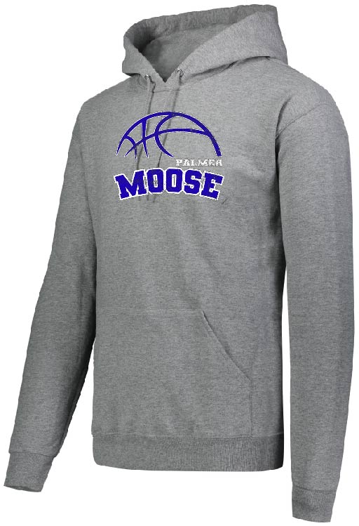 Palmer Moose Basketball Cotton Hoodie