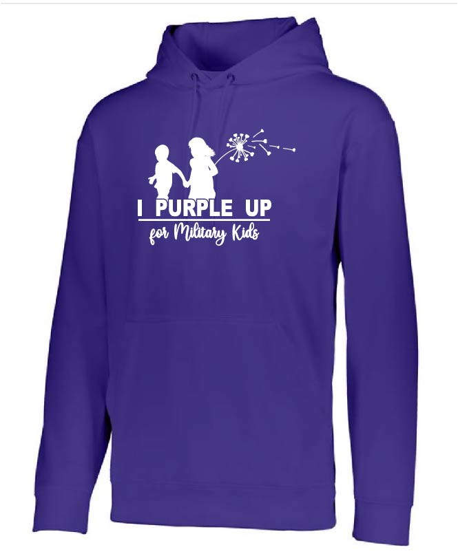Purple Up - Performance Sweatshirt Hoodie