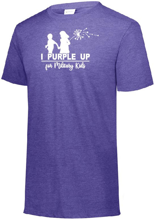Purple Up - Tri-Blend Tee