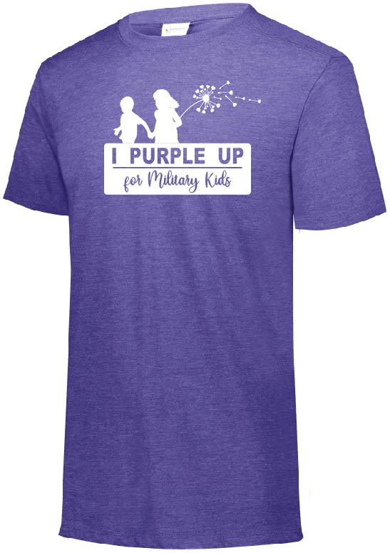 Purple Up - Tri-Blend Tee