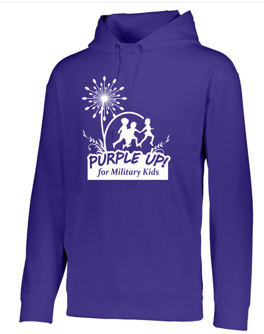 Purple Up - Performance Sweatshirt Hoodie