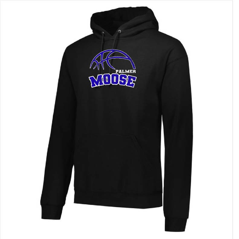 Palmer Moose Basketball Cotton Hoodie