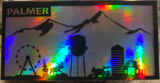 Palmer Skyline Holographic Sticker